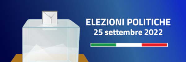 Elezioni Politiche del 25 settembre 2022 - Opzione voto in patria